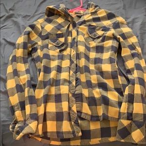 Fox flannel button up